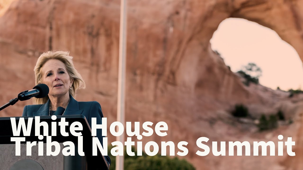 First Lady Jill Biden - White House Tribal Nations Summit - November 15, 2021