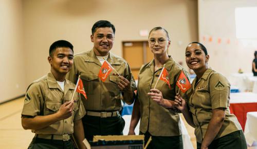 San Carlos Apache Tribe Officials, 3rd LAR honor fallen Marine with building dedication