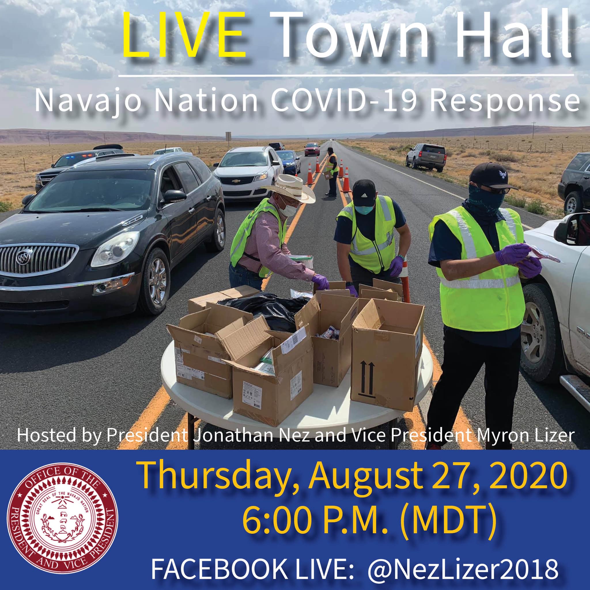 Navajo Nation Town Hall (Arizona, New Mexico, Utah) - COVID-19 in ...