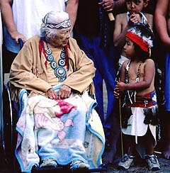 Florence Jones, Winnemem   Wintu leader